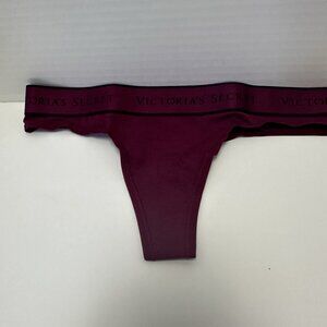 Victoria's Secret V Tong String Panty Size XS Burgandy